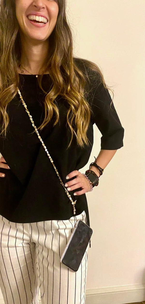 Nugrace Phone Chain worn by customer