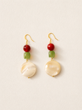 Cherry Jade Earrings