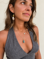 Sunstone Earring