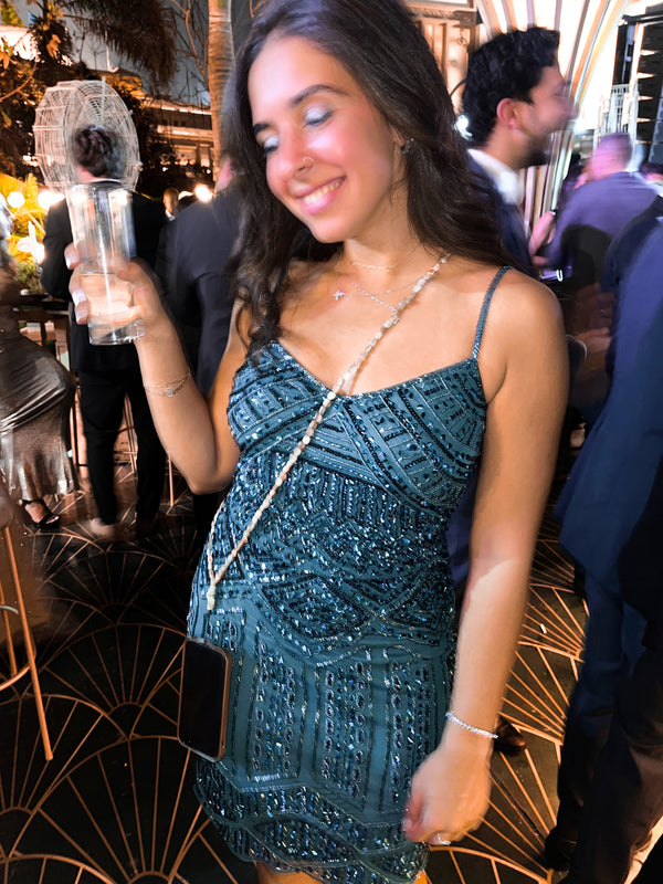 Nugrace Phone Chain worn by customer
